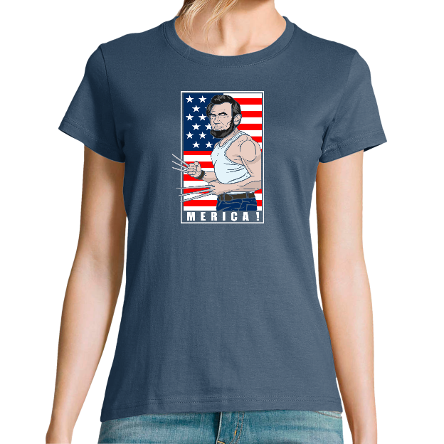 T-SHIRT WOLVERINLINCOLN FEMME