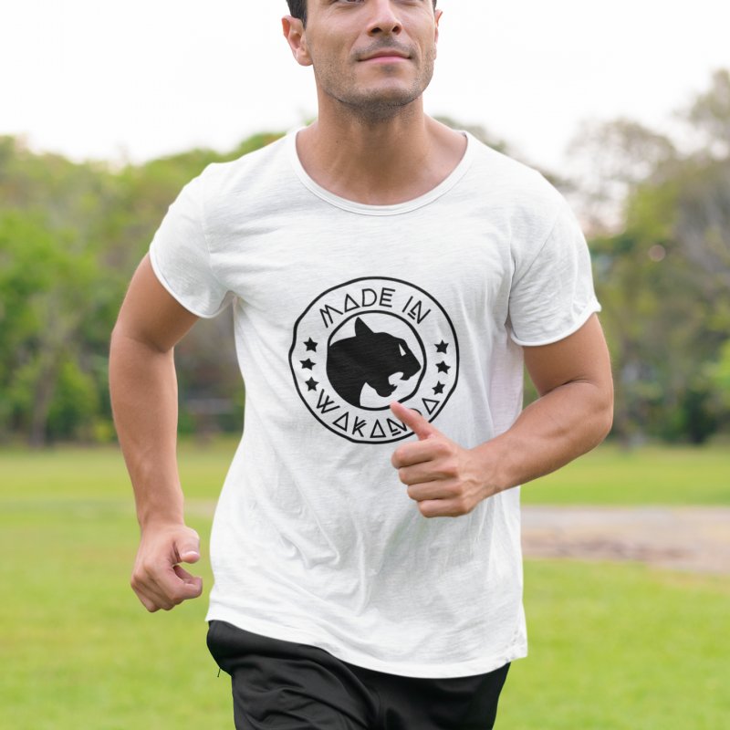 T-SHIRT MADE IN WAKANDA HOMME