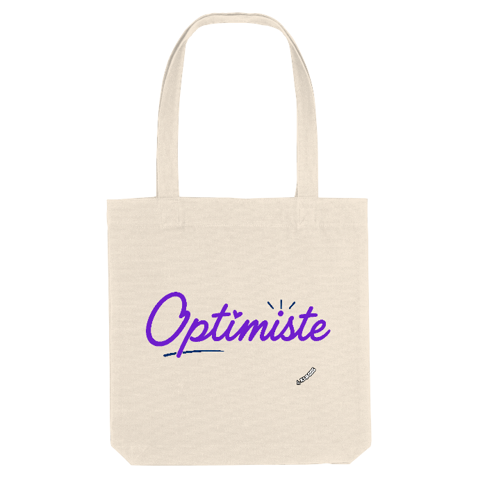 TOTE BAG KLASSS Femme "OPTIMISTE" Humour