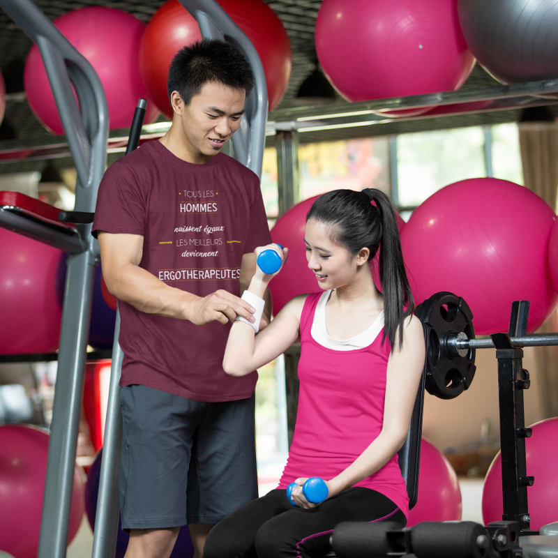 T-SHIRT MÉTIER LES MEILLEURS DEVIENNENT ERGOTHÉRAPEUTES