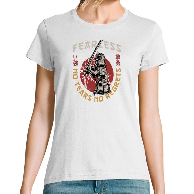 Face T-SHIRT FEARLESS FEMME
