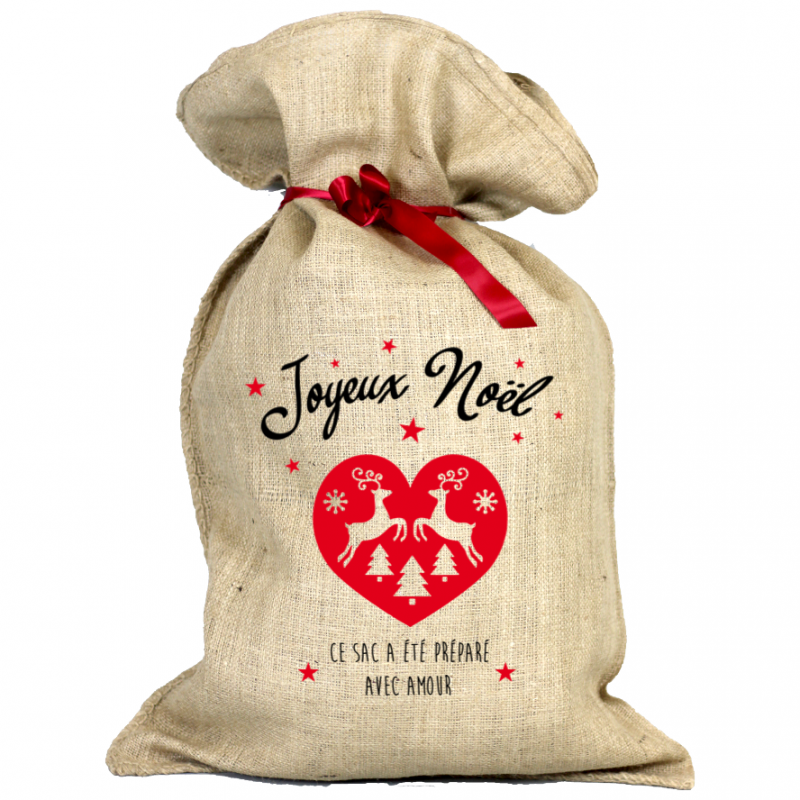 Face HOTTE DE NOEL - COEUR