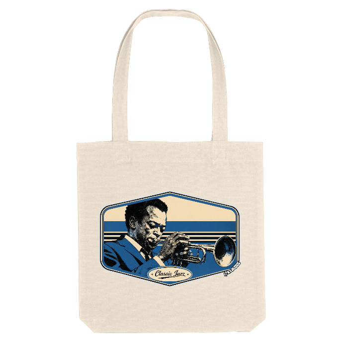 TOTE BAG KLASSS VINTAGE "CLASSIC JAZZ MUSIC"