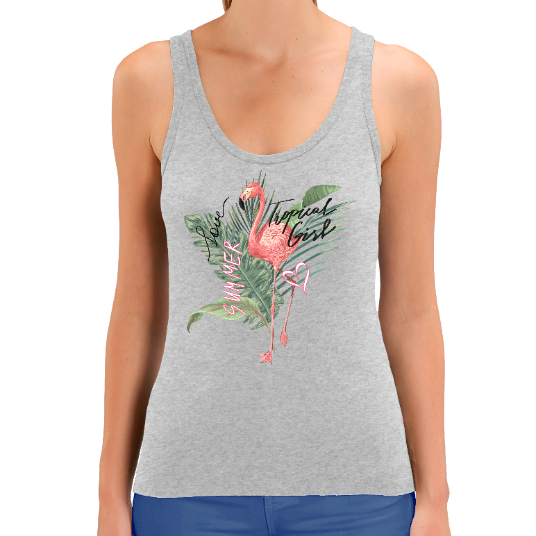 TROPICAL GIRL - DEBARDEUR FEMME