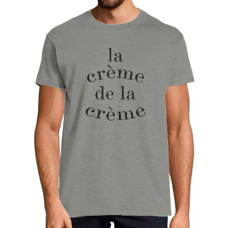 Face T-SHIRT HOMME - LA CREME