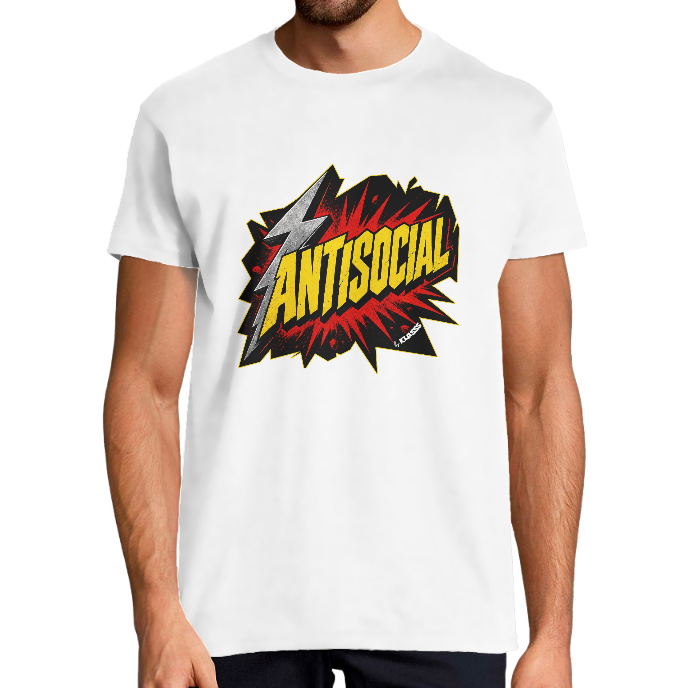 T-SHIRT HOMME "ANTISOCIAL" KLASSS
