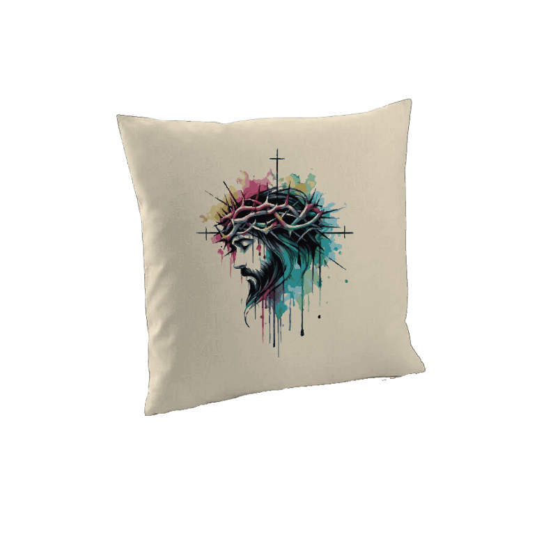 Coussin Christ