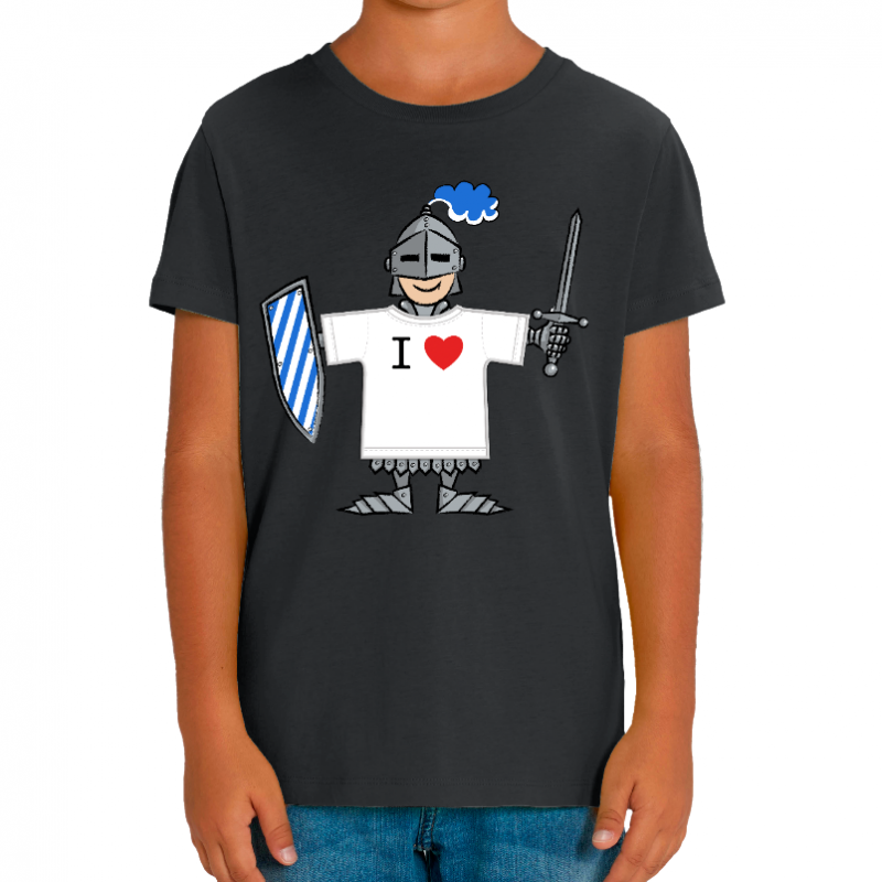 Face T-SHIRT CHEVALIER ROMANTIQUE