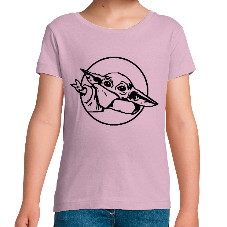 T-SHIRT BÉBÉ YODA FILLE