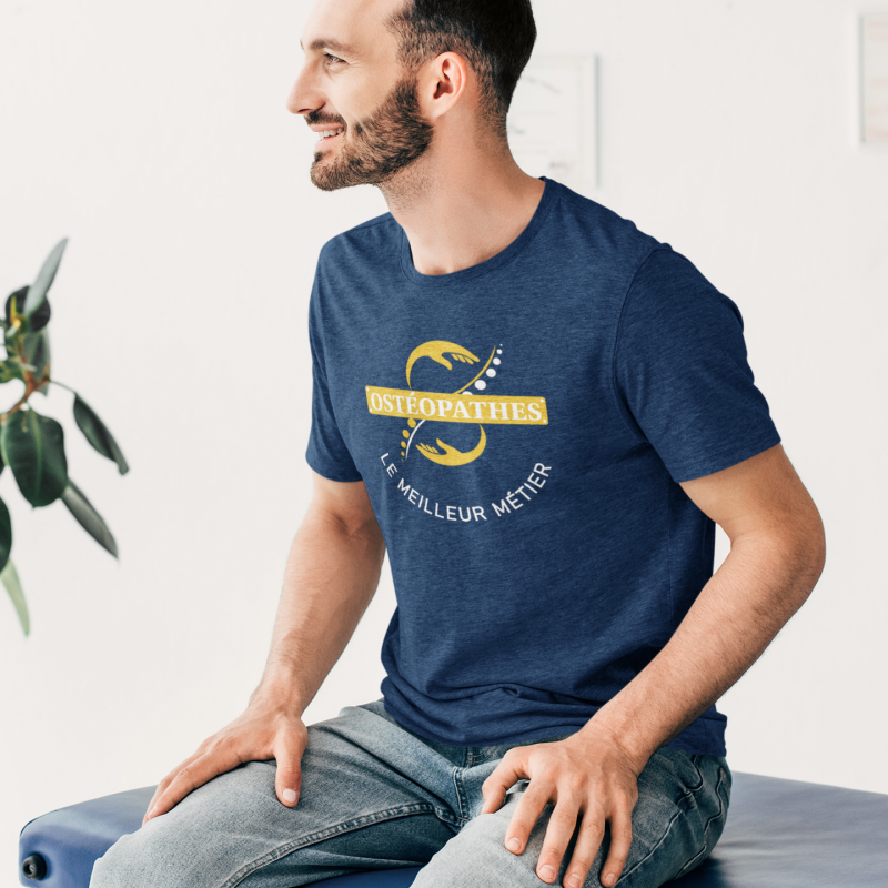 T-SHIRT OSTÉOPATHES POUR HOMME