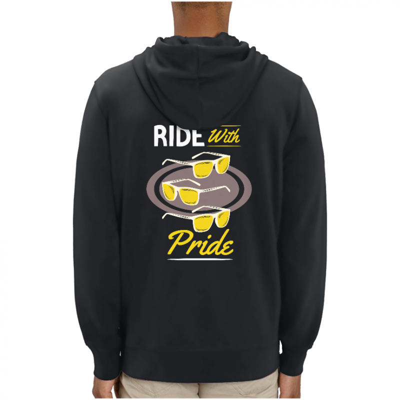 SWEATSHIRT RIDE WITH PRIDE LUNETTE UNISEXE