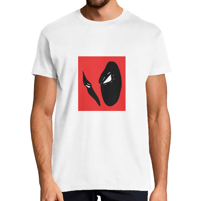 T-SHIRT DEADPOOL EYES HOMME