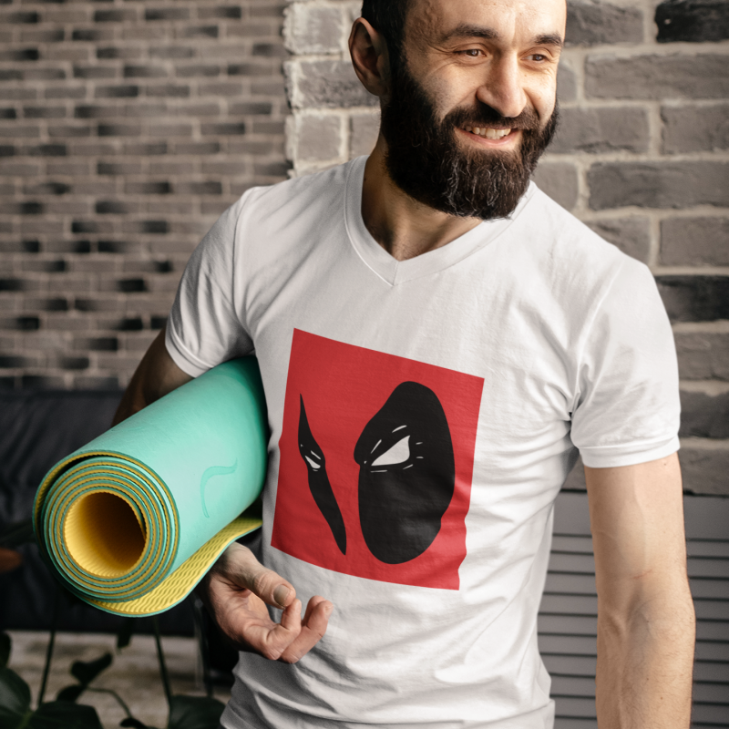 T-SHIRT DEADPOOL EYES HOMME