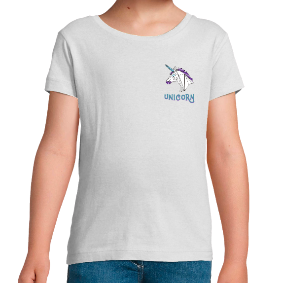 UNICORN - TSHIRT FILLE