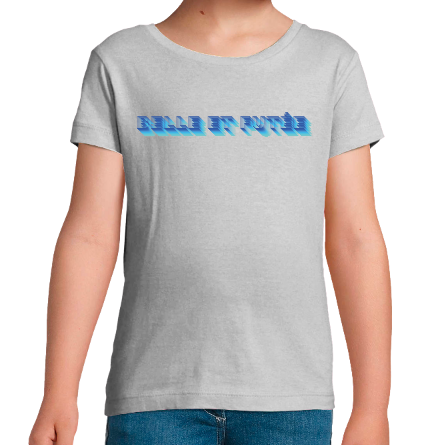 T-SHIRT FILLE BELLE ET FUTEE