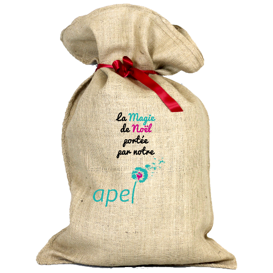 SAC DE NOËL PERSONNALISABLE