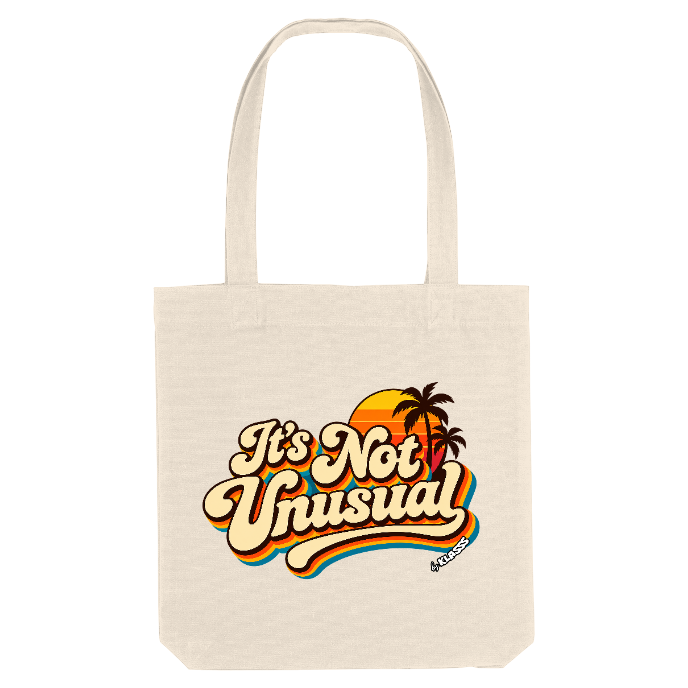 TOTE BAG KLASSS  "VINTAGE IT'S NOT UNUSUAL" Musique années 70