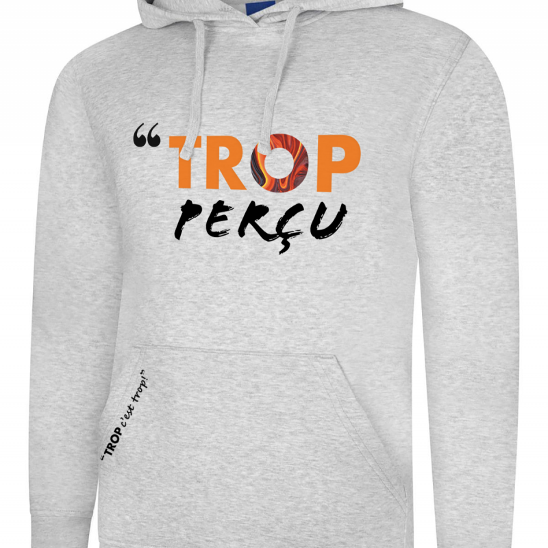 SWEAT-SHIRT TROP perçu