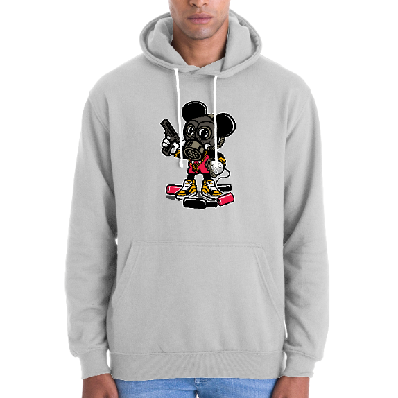 SWEATSHIRT GANGSTA MICKEY UNISEXE