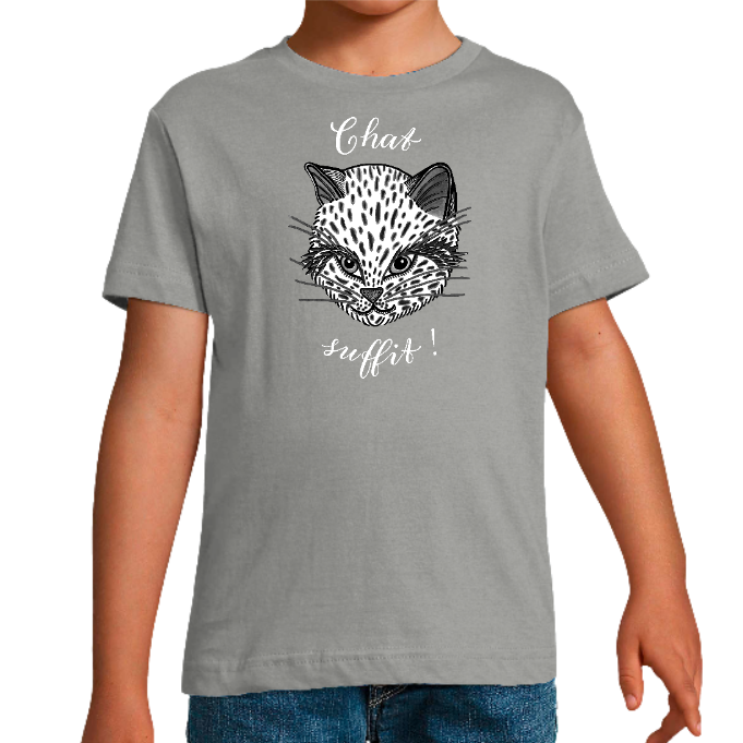 T-SHIRT KIDS CHAT SUFFIT !