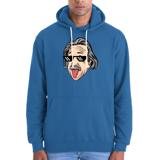 Face SWEATSHIRT COOL EINSTEIN UNISEXE
