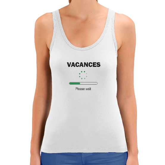 Débardeur Femme – Vacances… Please wait