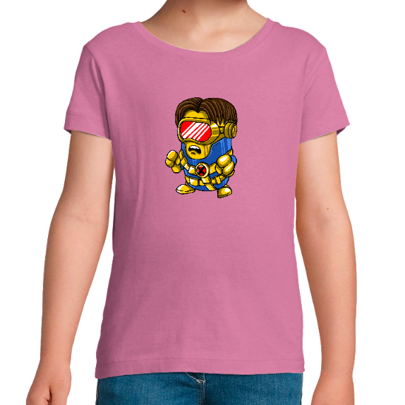 Face T-SHIRT MINION CYCLOPE FILLE