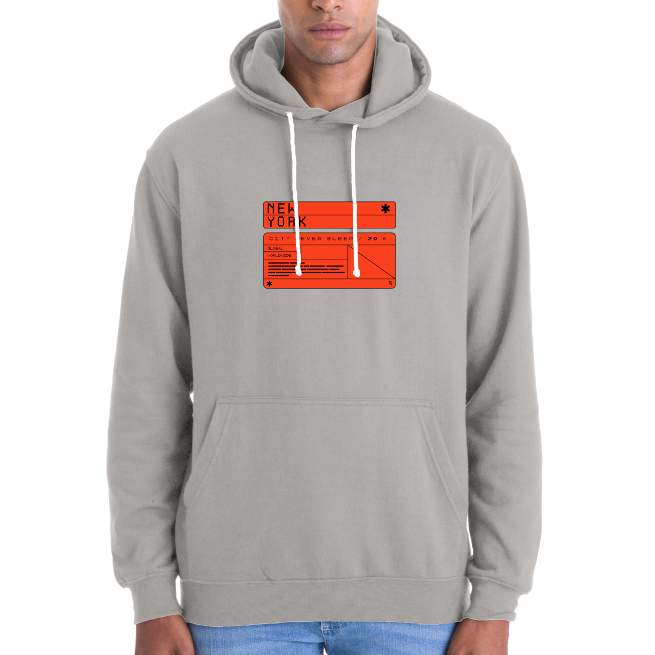 SWEATSHIRT NEW YORK ÉTIQUETTE UNISEXE 