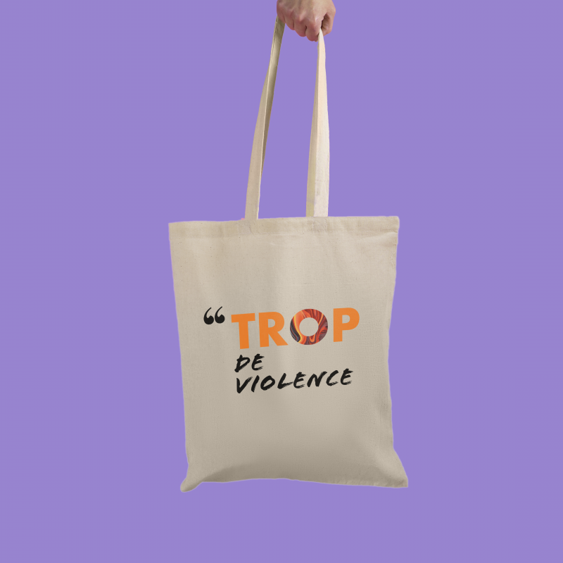 TOTE-BAG TROP de violence