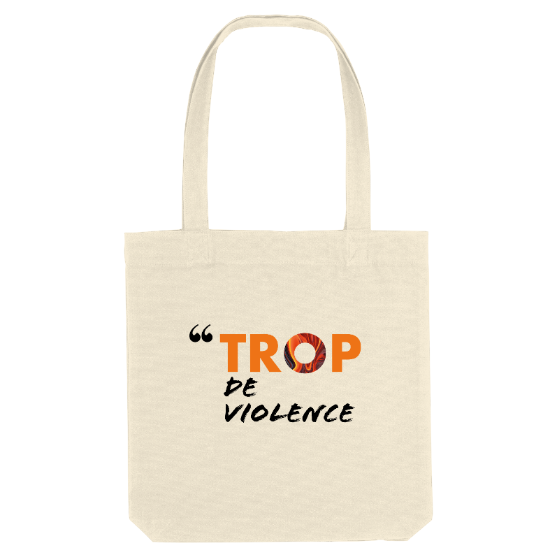 Face TOTE-BAG TROP de violence
