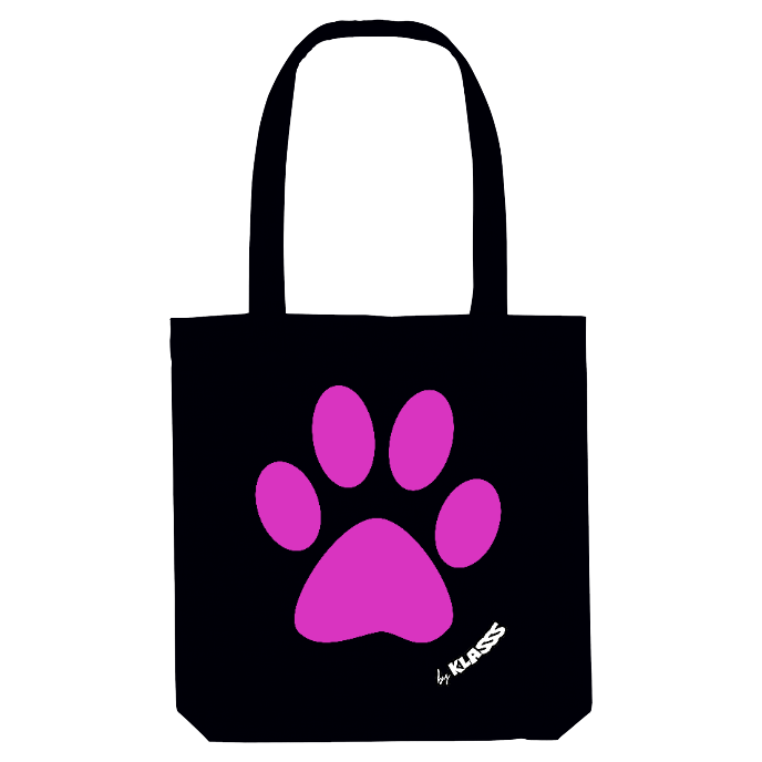 TOTE BAG KLASSS "EMPREINTE DE CHAT", Style design Chic