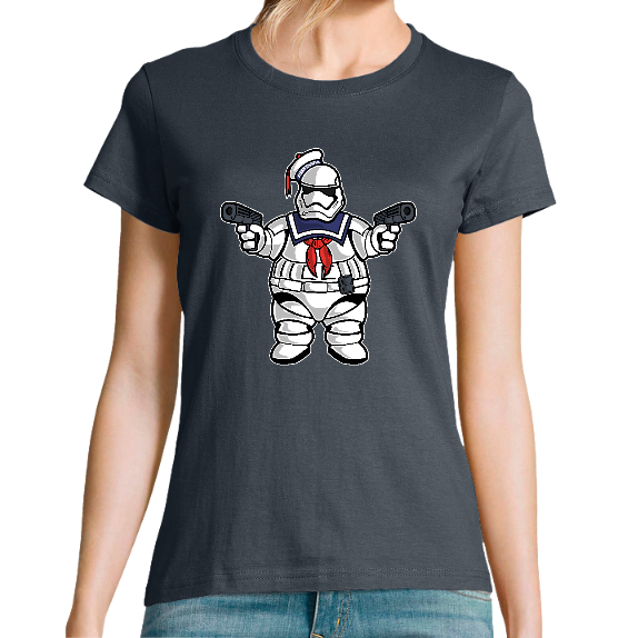 T-SHIRT MARSHMALLOW TROOPER FEMME