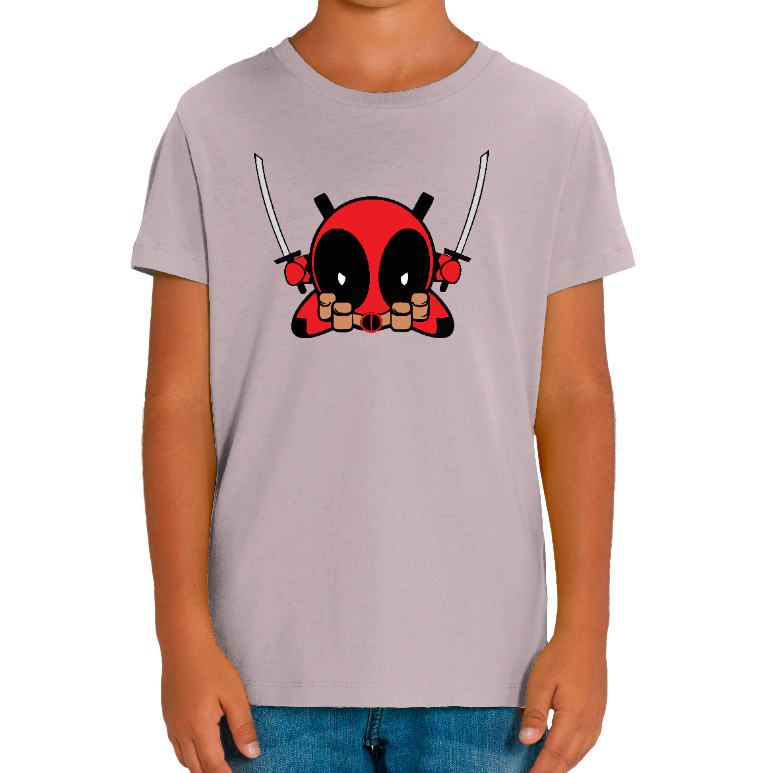T-SHIRT DEADPOOL STORMS ENFANT