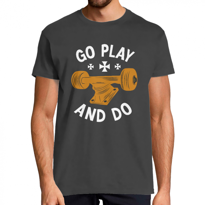 T-SHIRT GO PLAY AND DO HOMME