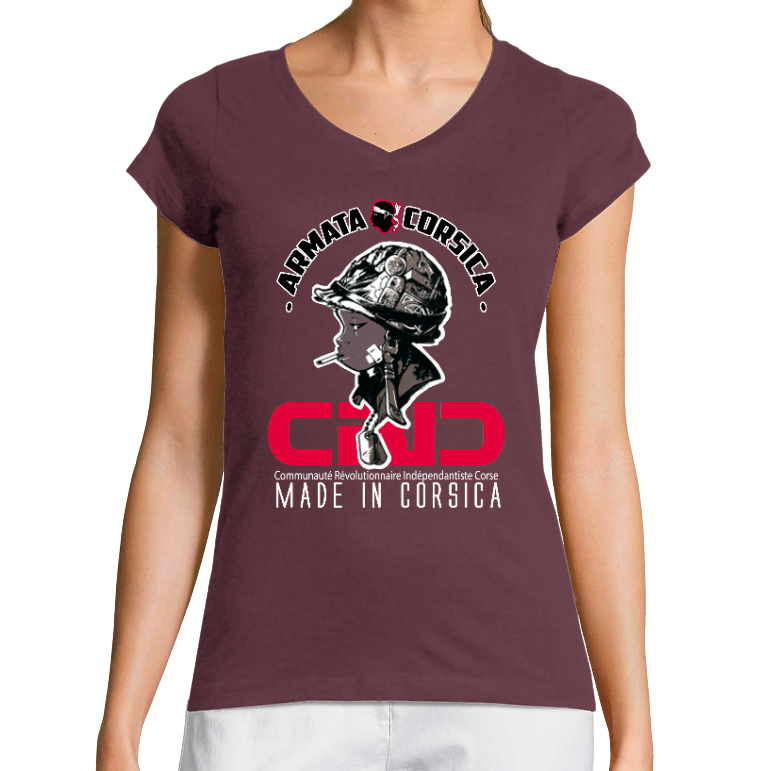 COL v femme Armata Corsica