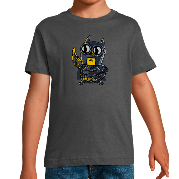 Face T-SHIRT BATMINION GARÇON