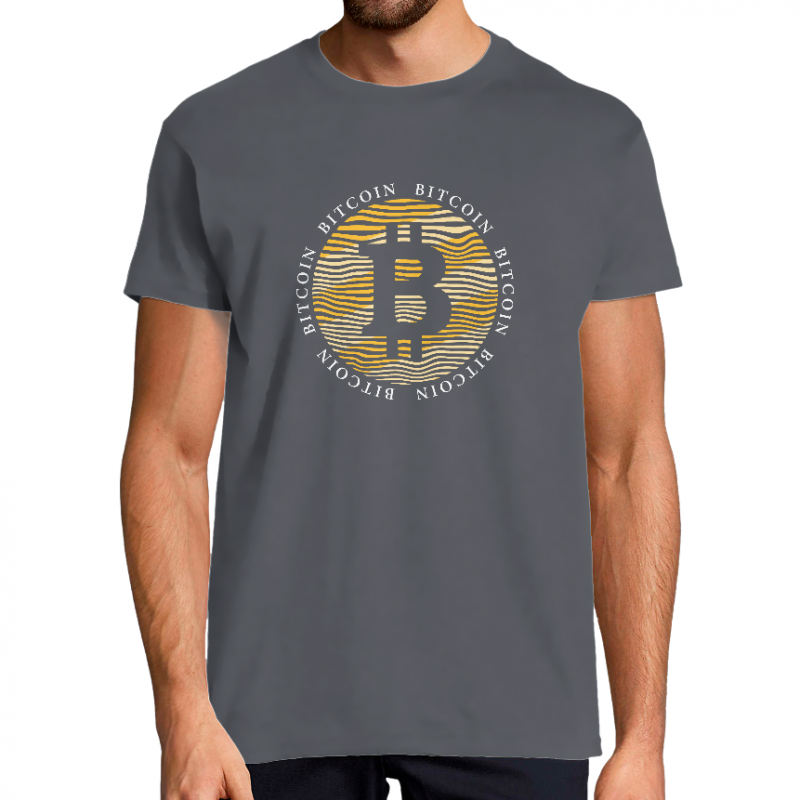T-SHIRT BITCOIN TRADER HOMME