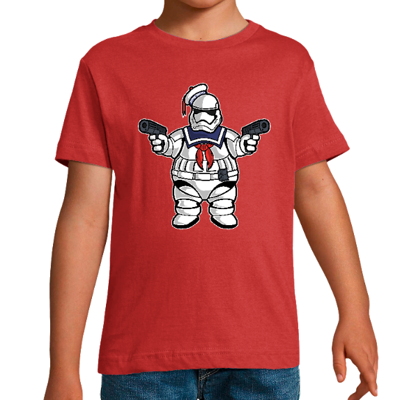 T-SHIRT MARSHMALLOW TROOPER GARÇON