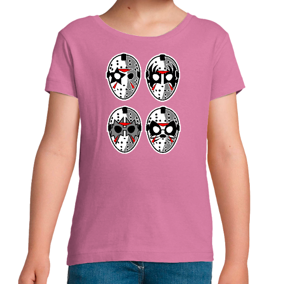 T-SHIRT JASON KISS HARD ROCK FILLE