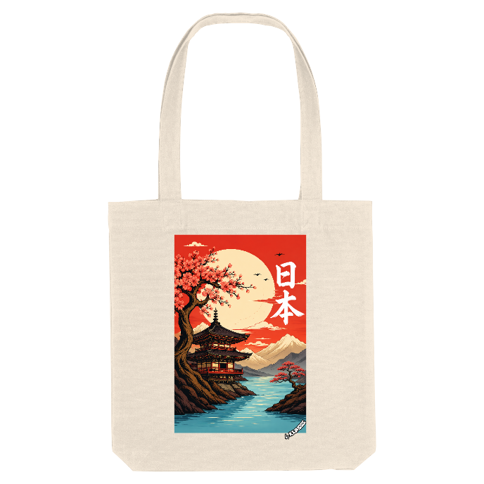 TOTE BAG KLASSS "JAPAN ART 2", ultra chic