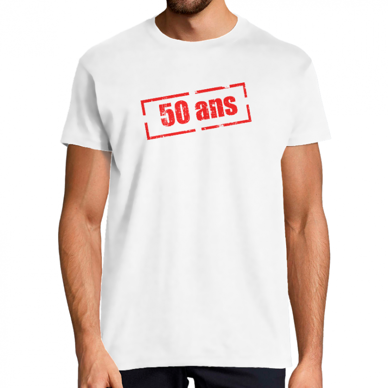 T-SHIRT 50 ANS