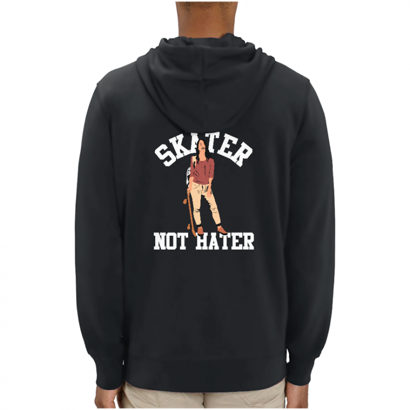 SWEATSHIRT SKATER NOT HATER UNISEXE