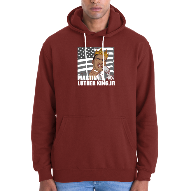 SWEATSHIRT MARTIN LTUHER KING UNISEXE