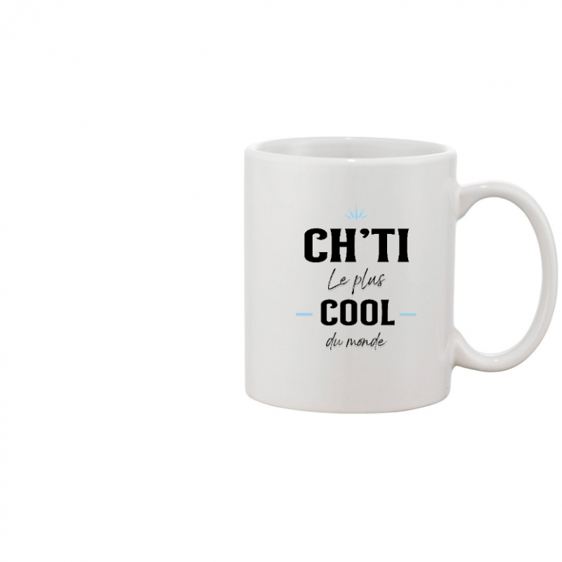 Face MUG - CH'TI LE PLUS COOL DU MONDE
