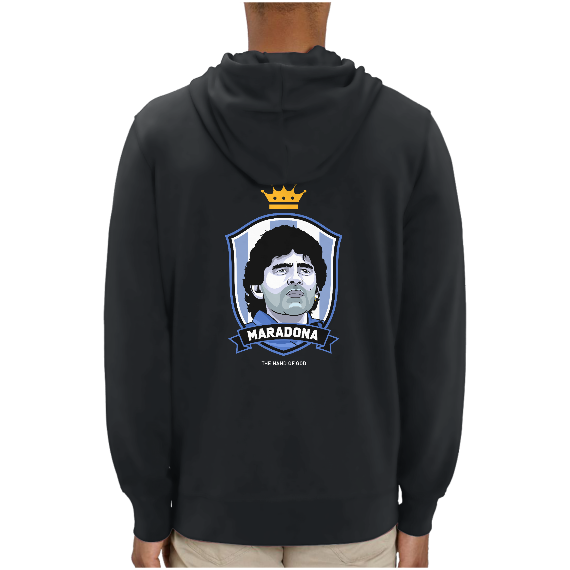 SWEATSHIRT MARADONA THE HAND OF GOD UNISEXE