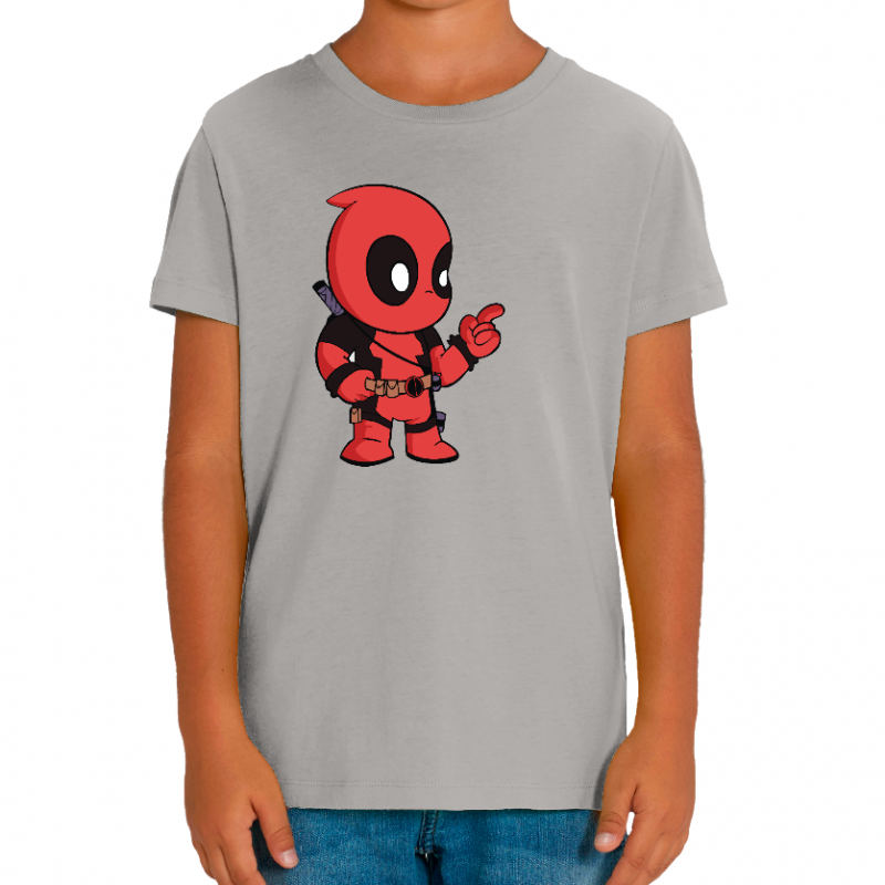 T-SHIRT BIG DEADPOOL ENFANT