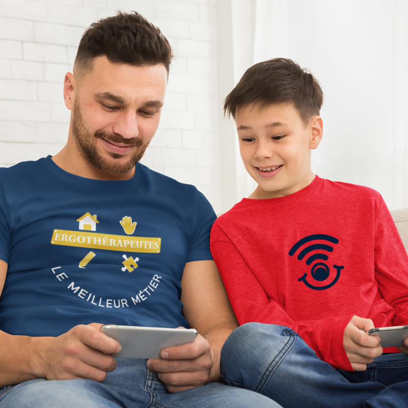 T-SHIRT ERGOTHÉRAPEUTES POUR HOMME