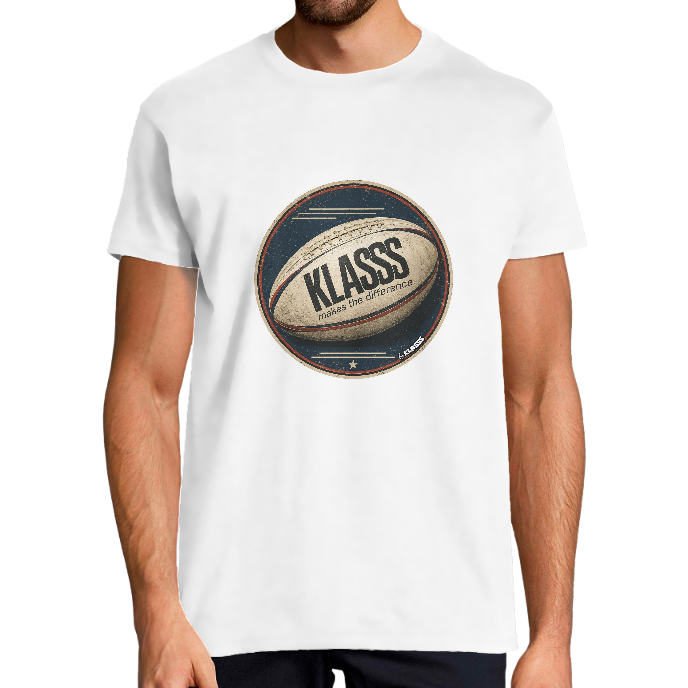 T-SHIRT HOMME KLASSS make the difference RUGBY