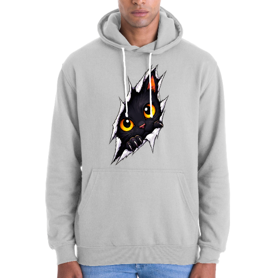 Sweat Halloween Black Cat – Chat noir gothique