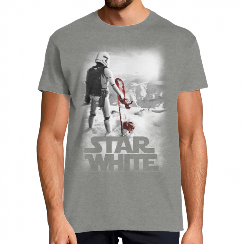 Face STAR WHITE - T-SHIRT HOMME